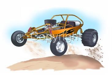Sand rail dune buggy atv - buggy,